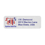 LET HIM DIE! RETURN ADDRESS LABELS