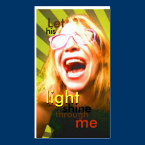 Let His Light Shine business cards
