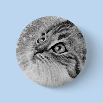 Let is snow  Kitty Cat buttons