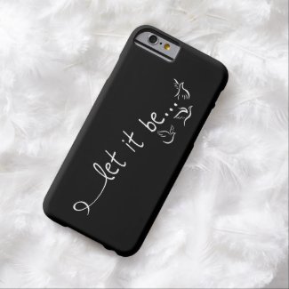 Let it be with doves - tattoo art iPhone 6 case