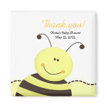 Let it Bee Bumble Bee Baby Shower Favor Magnet