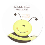 Let it Bee Bumble Bee Baby Shower Favor Sticker