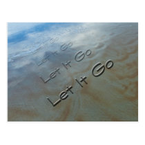 Let It Go Post Card