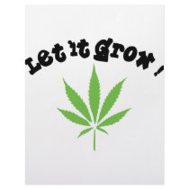 let it grow icon custom letterhead