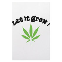 let it grow icon stationery