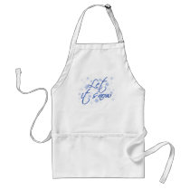 Let it Snow aprons by Just2Cute Let it Snow aprons