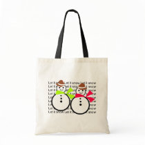 Let it snow! bags by whupsadaisy Let it snow! bags