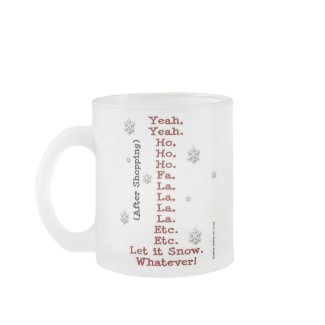 Let It Snow - Before & After Shopping - Frosted mug
