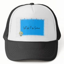 let it snow bouquet hats