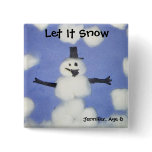 Let It Snow Button
