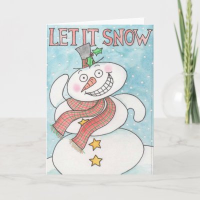 Let It Snow cards