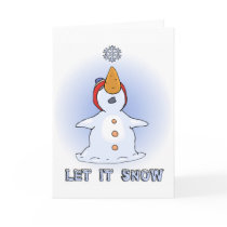 Let it Snow card