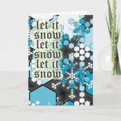 let it snow cards