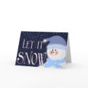 Let it snow card