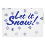 Let it Snow Card