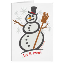 Let It Snow Cards by FunseyTown Let It Snow Cards