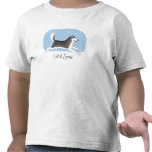 "Let it Snow!" Cheerful Dog Design Shirt