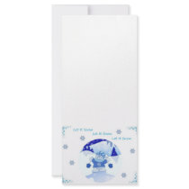 LET IT SNOW CHRISTMAS rack cards
