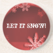 Let it snow coasters