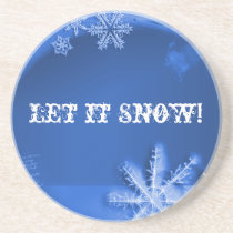 Let it snow coasters