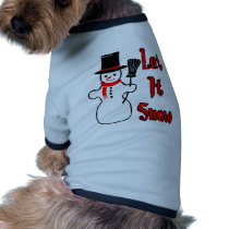 Let It Snow pet clothing by boltzdesignz Let It Snow pet clothing