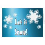 Let It Snow! Holiday Greeting Card