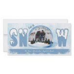 Let It Snow Holiday Photo Card photo cards