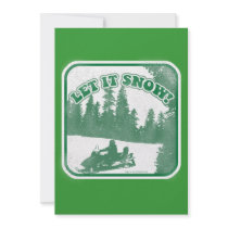 Let It Snow invitations