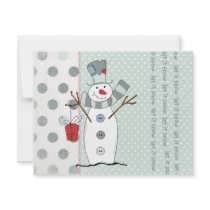 Let It Snow Invitation