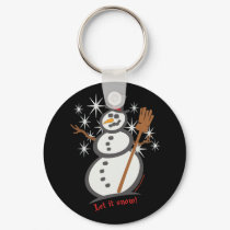 Let It Snow Keychains