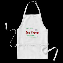 Let it snow Las Vegas Apron aprons