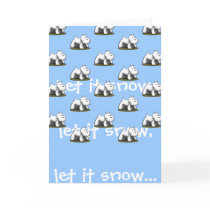 Let it snow, let it snow... cards by AnAdGuy Let it snow, let it snow... cards