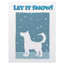 Let it snow letterhead