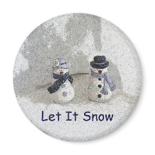 Let It Snow magnet