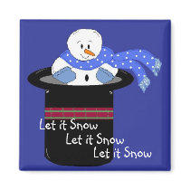 Let it Snow magnets