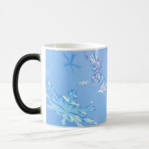 Let It Snow morphing mug