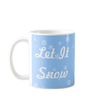 Let It Snow mugs