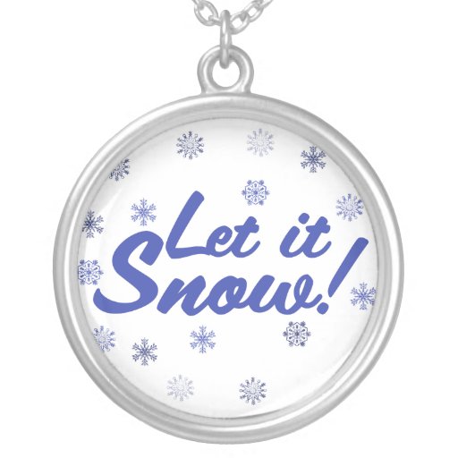 Let it Snow Necklaces