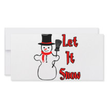 Let It Snow photo cards