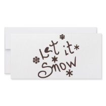 Let It Snow photo cards
