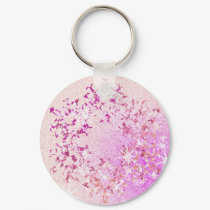 Let it Snow Pink keychains