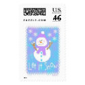 Let it Snow postage