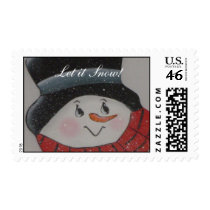 Let it Snow postage postage