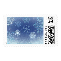 let it snow postage stamp
