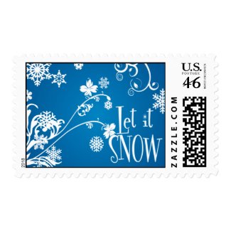 Let it Snow stamp