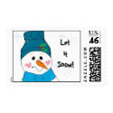 Let it Snow... postage postage by seashell2 Let it Snow... postage postage