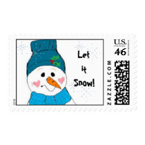 Let it Snow... postage postage by seashell2 Let it Snow... postage postage