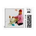 LET IT SNOW postage