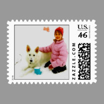 LET IT SNOW postage