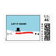 "Let it Snow"  Postage